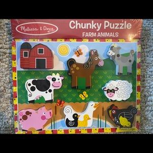 Melissa and Doug chunky puzzle